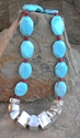 Jewelry--Semi-Precious Stones-NecklacesTurquoise and silver delight