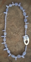 Jewelry--Semi-Precious Stones-NecklacesBlue Ice Butterfly