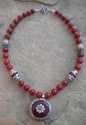 Jewelry--Semi-Precious Stones-NecklacesCarnelian  Deluxe