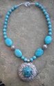 Jewelry--Semi-Precious Stones-NecklacesTurquoise necklace