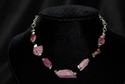 Rough Ruby, Black Onyx, Sterling Silver Necklace