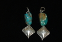 Turquoise and Sterling Silver Earrings