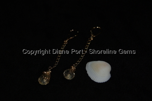 Citrine Drop Earrings