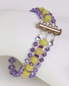 Jewelry--Semi-Precious Stones-Rings and BraceletsAmethyst Bracelet
