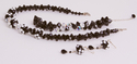 Jewelry--Beads-NecklacesBlack and White Top Drilled Bicones Set