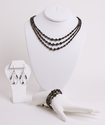 Jewelry--Beads-NecklacesBlack Queen Set