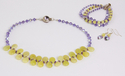 Jewelry--Semi-Precious Stones-NecklacesAmethyst Set