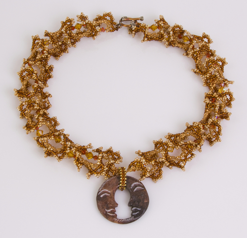 Jewelry-Brown Ogalala Necklace