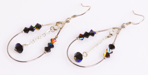 Jewelry-Earrings-Black Queen Earrings