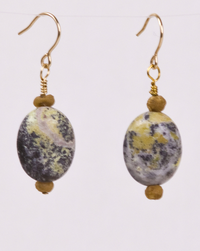 Jewelry-Earrings-Smoky Quartz Chips Earrings