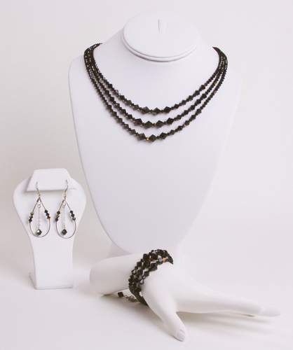Jewelry-Necklaces-Black Queen Set