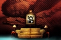 Sofa scene.