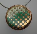 Green Dots Pendant