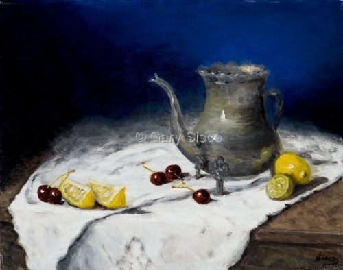 Still Life with Cherries