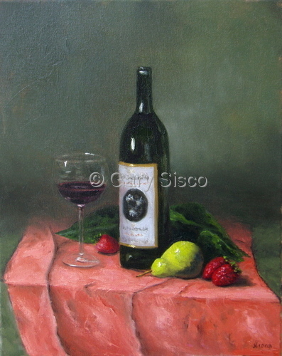 Still Life with Wine