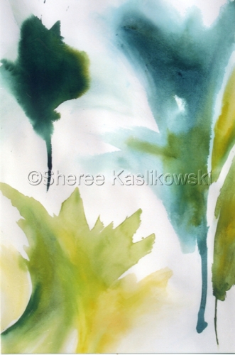 Painting-Light As Leaves