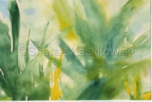 Painting-Botanical-Leafy Green