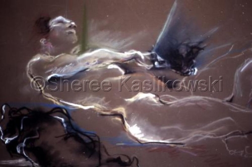 Drawing-Figurative-Edge of Sleep