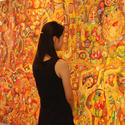 SHANYE HUANG (USA) 黃閃夜(美國): Solo Exhibition opening reception-9 Solo Exhibition opening reception-9