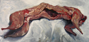 Painting--Oil-Still LifeSkinned Rabbit 03