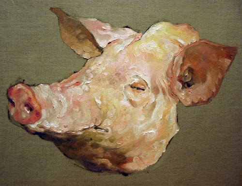 Painting-Still Life-das Schwein 06