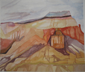 Painting--WatercolorBeautiful Mountain