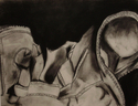 Drawing--CharcoalStitches shirt