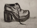 Drawing--CharcoalShoe