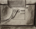 Drawing--CharcoalComputer wires