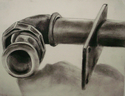 Drawing--CharcoalPipe drawing