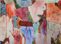 Painting--AbstractHorizontal Pastel