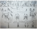 Drawing-Ballet Dance Age 9