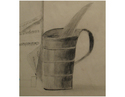 Drawing-Sheet Music and Tin