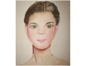 Painting--WatercolorWatercolor Portrait from Magazine