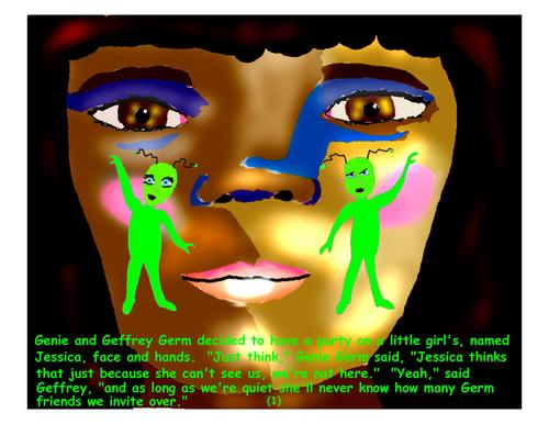 Digital Art-Graphic-Genie and Geffrey Germ