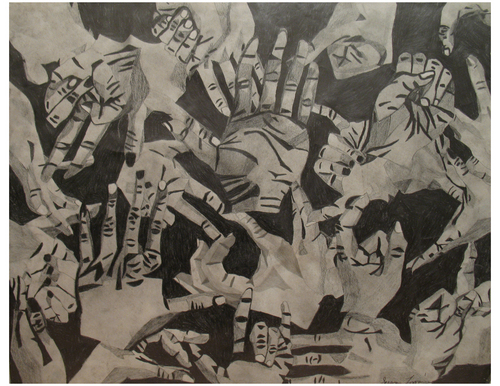 Drawing-Hands at Age 18
