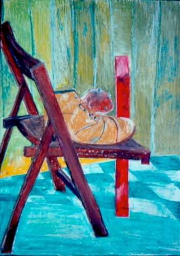 Boot%20on%20chair%201977 (large view)