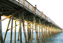 Pier at sunset