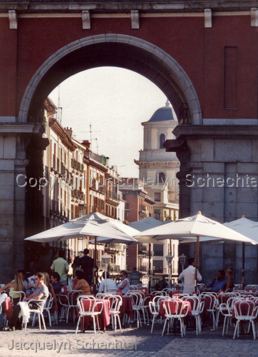 Outdoor Cafe, Plaza Mayor, 