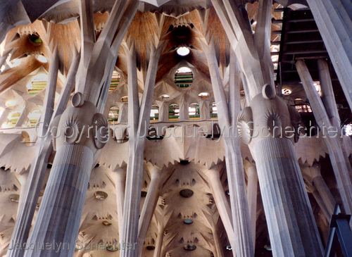 Interior, La Sagrada Familia, Barcelona