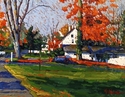 Painting--Oil-ImpressionismGolden Morning