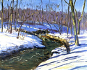 Painting--Oil-ImpressionismCreek In New Hope