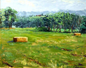 Painting--Oil-ImpressionismGreen Meadow