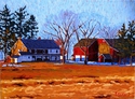 Painting--Oil-ImpressionismAfternoon Applebutter
