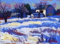 Painting--Oil-ImpressionismDublin Winter