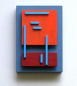 Sculpture--Wood-AbstractPolychrome Construction #2