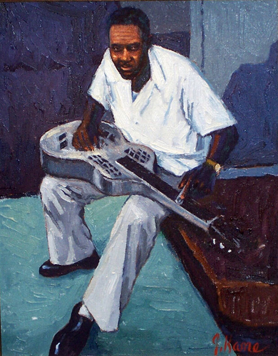 Painting-Figurative-Deep Blues