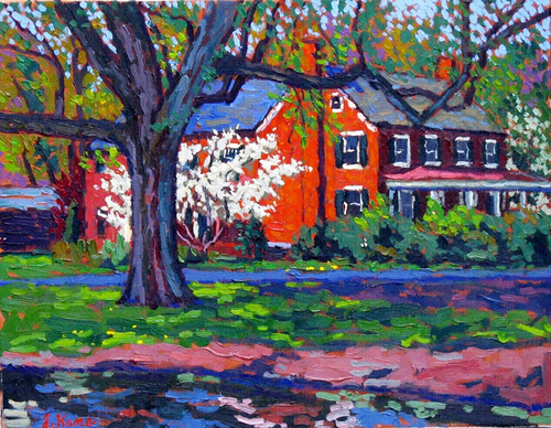 Painting-Impressionism-Spring Grandeur