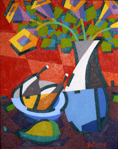 Painting-Abstract-Three Pears