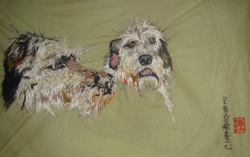 embroidery painting